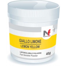 Powder fat-soluble colors Lemon Yellow 40g (E104)