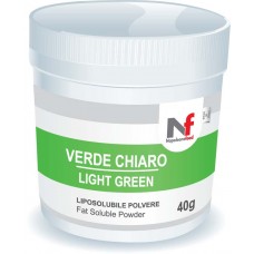  Powder fat-soluble colors Light Green 40g  (E104,E133)