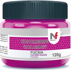 Colored sugar Fuchsia 120g