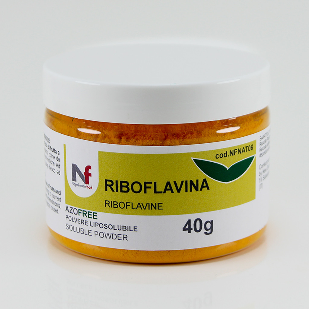 Riboflavina E101 i (Liposolubile)